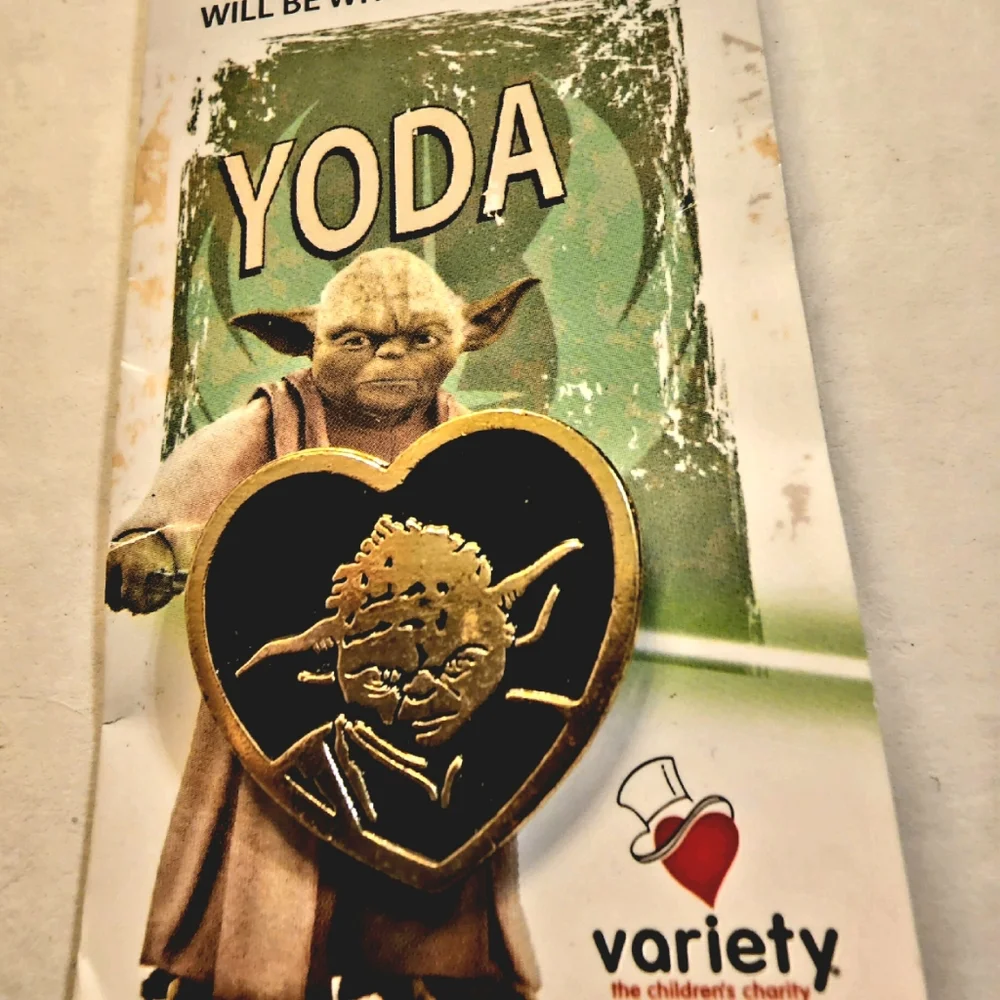 Star wars Yoda pin brooch, may the force be with you #starwars #yoda